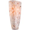 Possini Euro Design Modern Wall Light Sconces Set of 2 Brushed Steel Hardwired 5" Fixture Mother of Pearl Mosaic for Bedroom Home - 3 of 4