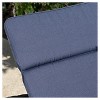 Salem Brown Wicker Adjustable Chaise Lounge - Navy - Christopher Knight Home: Weather-Resistant Patio Furniture - 4 of 4