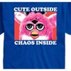 Men's - Furby - Cute Outside Chaos Inside Short Sleeve Graphic T-Shirt - 2 of 4