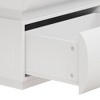 ORRD 6 Drawer Dresser for Bedroom, White Dresser No Handle, Modern 6 Chest of Drawers with Wide Storage - 3 of 4