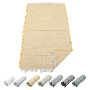 Unique Bargains 30% Cotton 70% Polyester Camping Necessities Picnic Blanket 1 Pc - 1 of 4