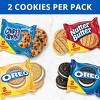 OREO Original, OREO Golden, CHIPS AHOY! & Nutter Butter Cookie Snacks Variety Pack - 44.86oz/56ct - 3 of 4