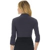 Rekucci Women's Stretch Knit Jersey Bolero Shrug with Ruched Sleeves - 3 of 4