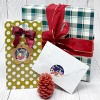 Wrapables Christmas Stickers Label Roll, Holiday Stickers for Sealing Cards, Envelopes, Gift Boxes, Festive Party Favors (500 pcs), Santa Claus - 4 of 4
