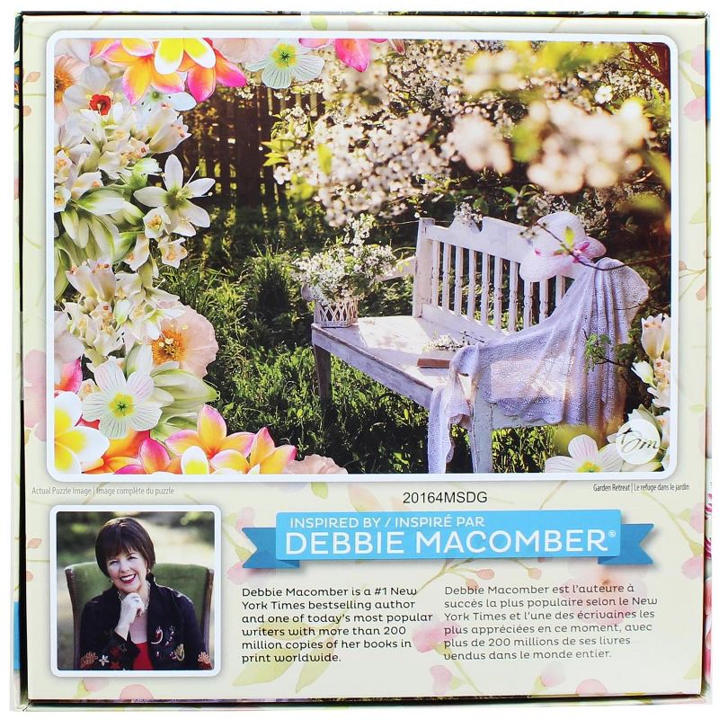 The Canadian Group Debbie Macomber 1000 Piece Jigsaw Puzzle | Garden Retreat, 2 of 7