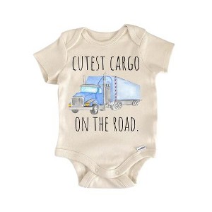 Trucking Trucker Truck - Baby Boy Girl Clothes Infant Onesie® Funny Cute Newborn GS1 - 1 of 1