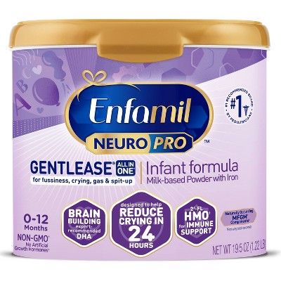 Enfamil NeuroPro Gentlease Powder Infant Formula - 19.5oz