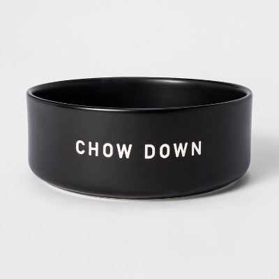 Black Dog Ceramic Dog Bowl – The Black Dog