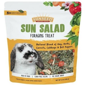Sunseed Sun Salad Rabbit Foraging Treat - 10 oz - 1 of 1
