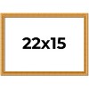 PosterPalooza | 22x15 Wood Antique Frame with UV Acrylic, 4 Finishes: Bronze, Gold, Silver, and Black - 2 of 4