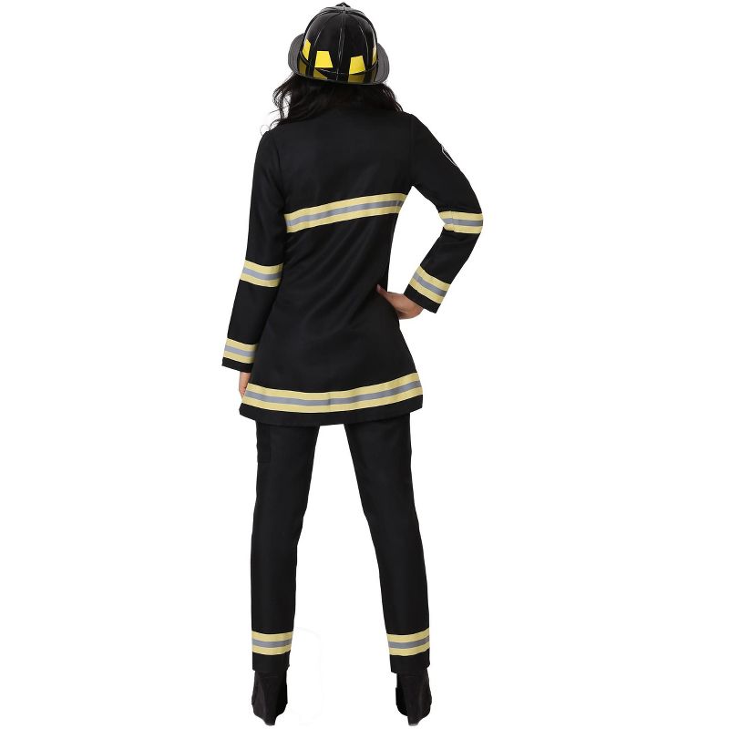 HalloweenCostumes.com Plus Size Women's Firefighter Costume, 2 of 4