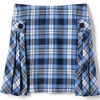 Lands' End School Uniform Kids Slim Side Pleat Plaid Skort Above Knee - 2 of 3