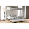 Twin Over Twin Bunk Bed with Trundle for Bedroom - 4 of 4