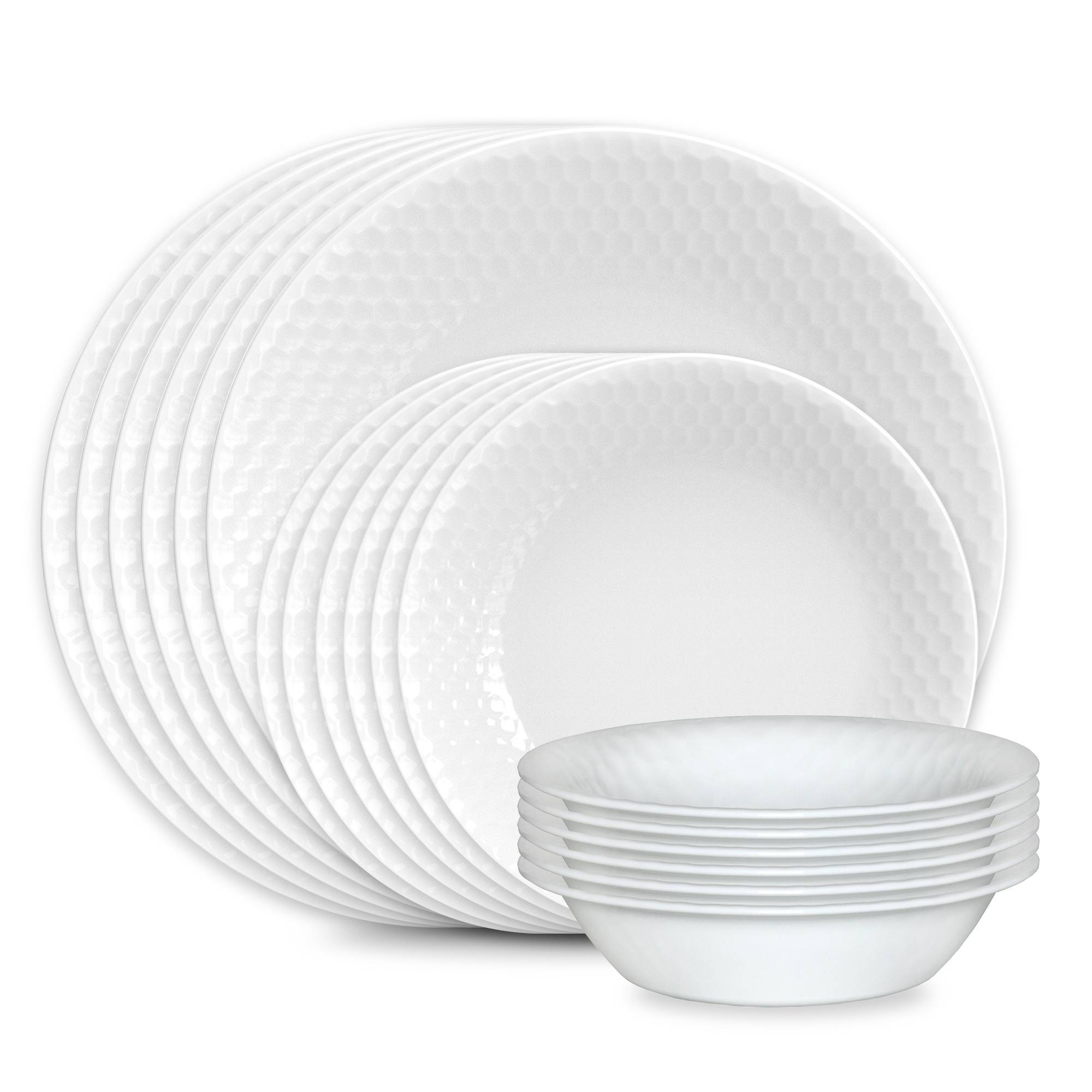 Corelle 18pc Honey Bee Dinnerware Set
