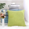 PiccoCasa Luxury Corduroy Corn Striped Cushion Soft Throw Pillow Case - 3 of 4