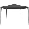 vidaXL Party Tent PE Anthracite 9.8'x13.1' - 2 of 4