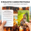 QUOKKA 60 Pieces Dementia Puzzles for Elderly - 3SET Large Piece Puzzles for Seniors - 9 Memory Flashcards with Facts - 3 of 4