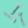 Moisturizing Halo Women's 5-Blade Disposable Body Razors - 3ct - up&up™ - 2 of 4