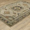 Oriental Weavers Andorra 2442D Grey/ Green Indoor Area Rug - 3'3" x 5'2" - 3 of 4
