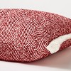 Herringbone with Frayed Edges Throw Pillow - Threshold™ designed with Studio McGee - 4 of 4