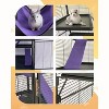 COZONY Metal Multi-Level Small Animal Cage with Removable Ramp & Tray, Large Ferret/Hamster Habitat for Chinchilla, Rabbit, Guinea Pigs, Hedgehog - 4 of 4