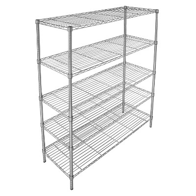 room essentials 5 tier shelving unit