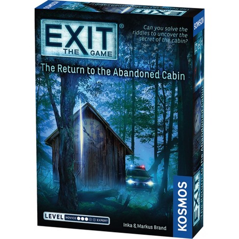 Thames & Kosmos EXIT: The Game 3-Pack Escape Room Bundle, Season 1, Abandoned Cabin, Pharaohs Tomb, Secret Lab