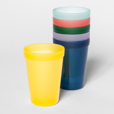 13.5oz 6pk Plastic Kids Tumblers - Pillowfort™