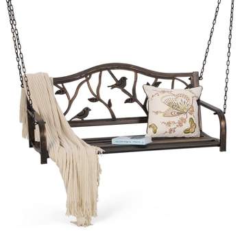 Two Seat Porch Swing with Hanging Chains - Captiva Designs