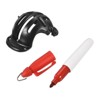 Unique Bargains Golf Ball Liner Kit with Mark Pens Set of 4 - 3 of 4