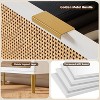Rattan Storage Cabinets, Dresser with Deep Drawers, Chest of Drawers for Closet with Wide Top - 4 of 4