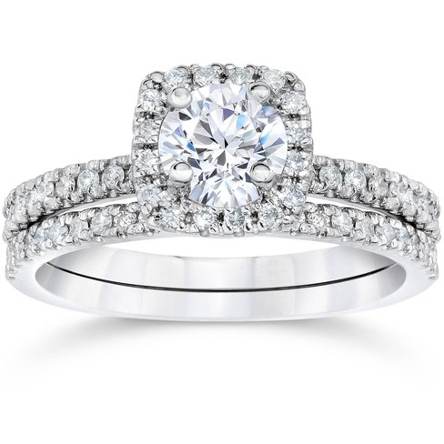 Cubic Zirconia Engagement Ring - Silver : Target