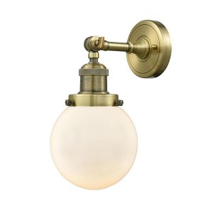 Beacon - 1 Light Wall Sconce In Industrial Style-12 Inches Tall and 6 Inches Wide - 1 of 1