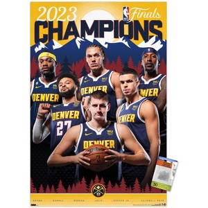 Trends International NBA Denver Nuggets - 2023 NBA Finals Champions Unframed Wall Poster Prints - 1 of 4