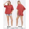 EXLURA Womens Summer Oversized T Shirts Casual Short Sleeve Loose Maternity Tops Crewneck Tunic Plus Gym Workout Top - 2 of 4
