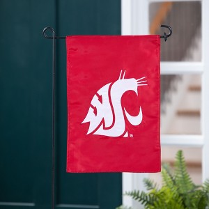 Evergreen Garden Flag Applique, Washington State University Double Sided Indoor Outdoor Decor 18" x 12.5" - 1 of 1