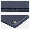 Vena For Apple iPad Mini 7 Case with Pencil Holder, iPad Mini 6 Case Cover with Slim Trifold Stand, iPad Mini A17 Pro Case Cover, Blue - 4 of 4