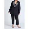 ELOQUII Women's Plus Size Embellished Lapel Oversized Blazer - 4 of 4