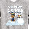 Boys' - Paw Patrol - Yelp For Snow Day Graphic Long Sleeve Fleece Sweatshirt - 2 of 4