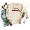 Simply Sage Market Women's Graphic Sweatshirt Merry Mama Buffalo Plaid - 2 of 2