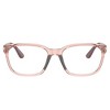 Emporio Armani KIDS EK 3003 5544 Childrens Pillow Eyeglasses Shiny Transparent Pink 47mm - 2 of 3