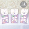 Big Dot of Happiness Pajama Slumber Party - Girls Sleepover Birthday Gift Favor Bags - Party Goodie Boxes - Set of 12 - 2 of 4
