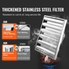 VEVOR Commercial Hood Filter, 24.5W x 19.5H Inch Range Hood Filters, Stainless Steel Restaurant Range Hood Baffle Filter, Silver - 3 of 4