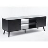 DOMETOUR Panel TV Cabinet with Storage Space Suitable for Home Living Room Office - 2 of 4