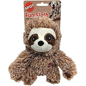SPOT Fun Sloth Dog Toy - Soft, Stuffed, Squeaky, Plush Fabric Toy for Mini and Small Dogs and Puppies, Enrichment for Light Chewers and Cuddlers, 7in - 1 of 1