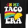 Women's - Instant Message - In My Taco Era Short Sleeve Graphic T-Shirt - 2 of 4