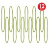 Beistle Party Beads - Small Round, 7mm x 33", (48/Pkg) Green - 4 of 4