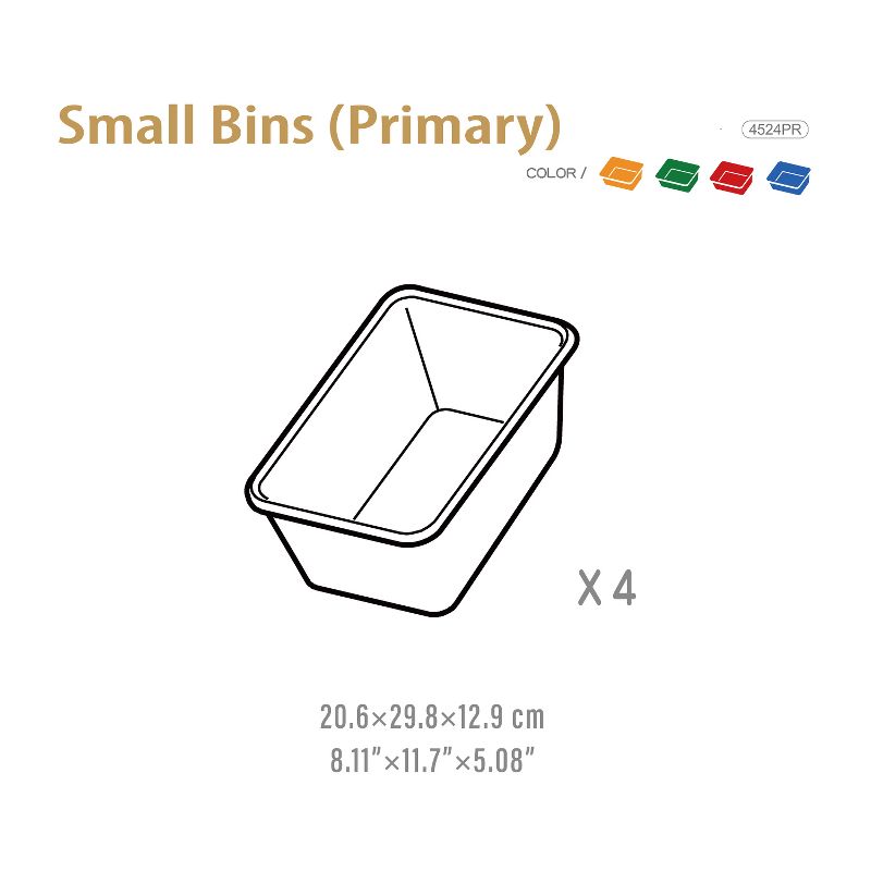 UNiPLAY Stackable Storage Bins (4-Pack), 5 of 8