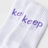 Women's Icon Cushioned Ribbed 2pk Mid Crew Socks - 4-10 - 3 of 3