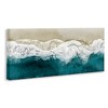 Stupell Industries Foamy Beach Coast Deep Ocean, 40" x 17" - 3 of 4